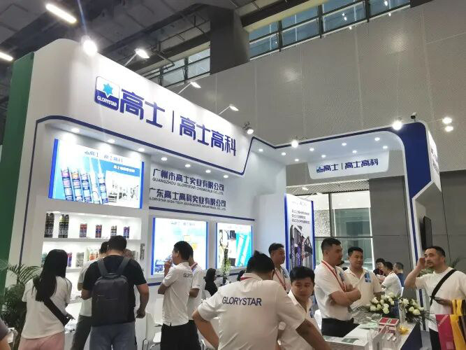 Glorystar showcases building and interior sealants at CBD Fair 2024