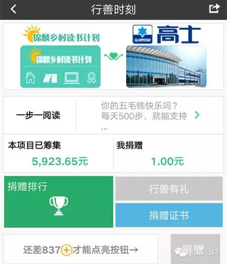 Glorystar supports charity walking: donate 1 yuan for every 1,000 steps taken